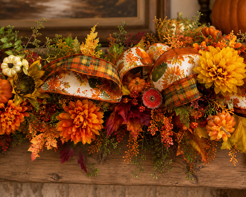 Autumn Luxe Harvest Garland • Large