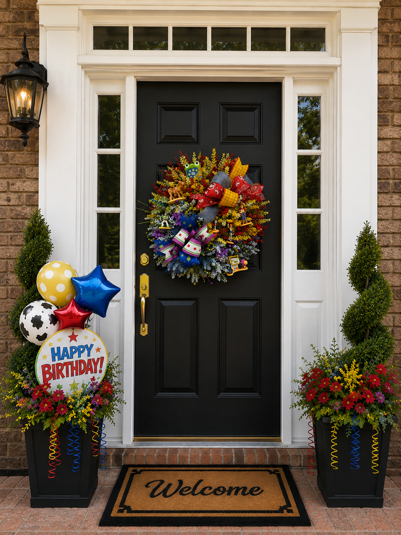 Infinity and Beyond Wreath