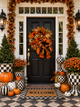 Pumpkin Spice Fall Wreath