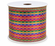 Multicolor Metallic Check Wired Ribbon — Sold by the Yard