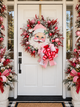 Santa’s Blush & Berry Christmas Wreath