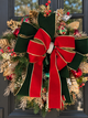 Christmas Velvet Bow Wreath