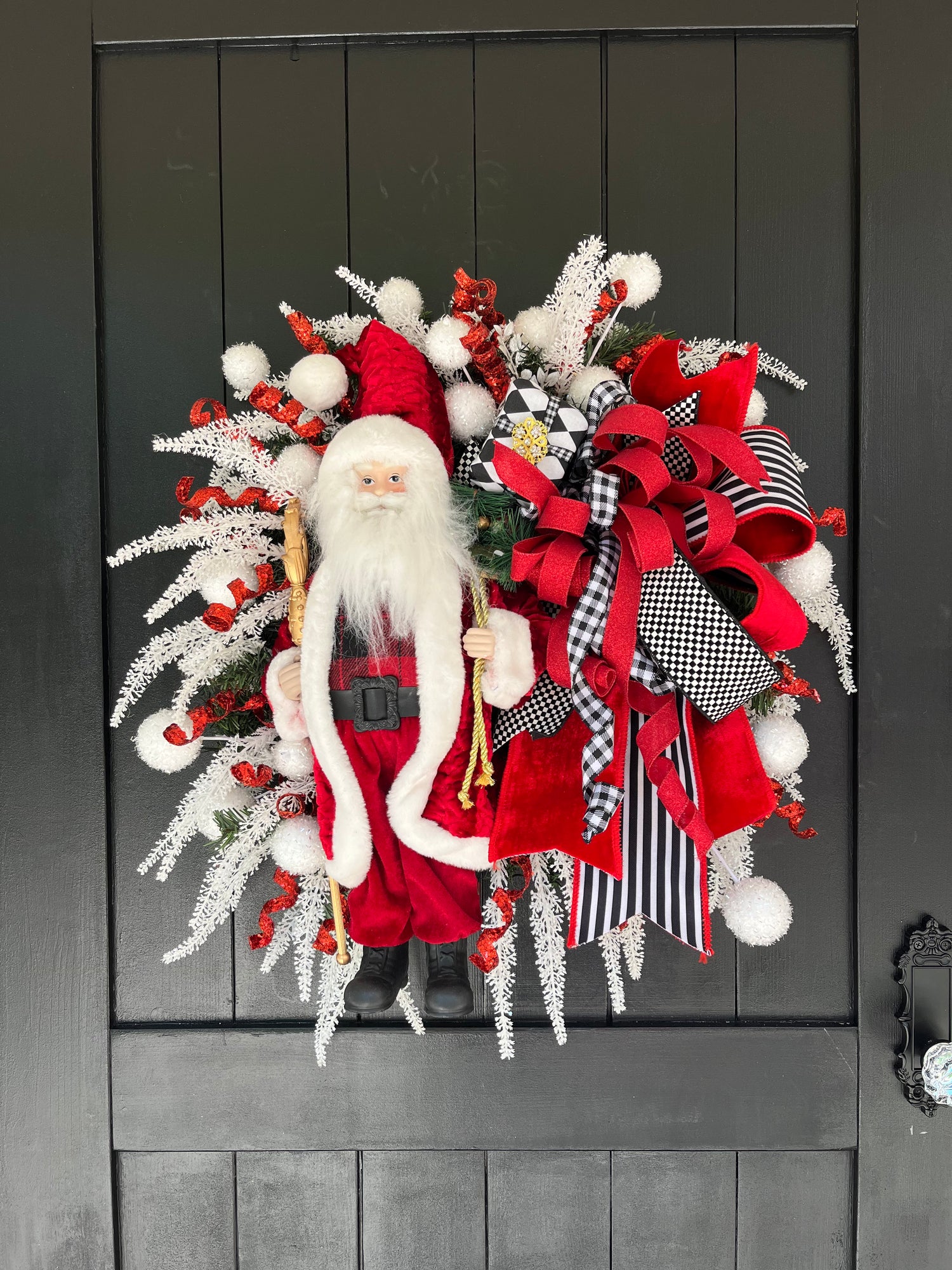 Mr. Claus wreath