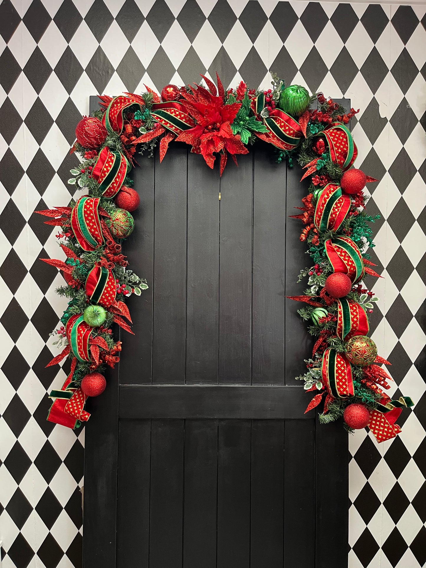Red and Green Garland.