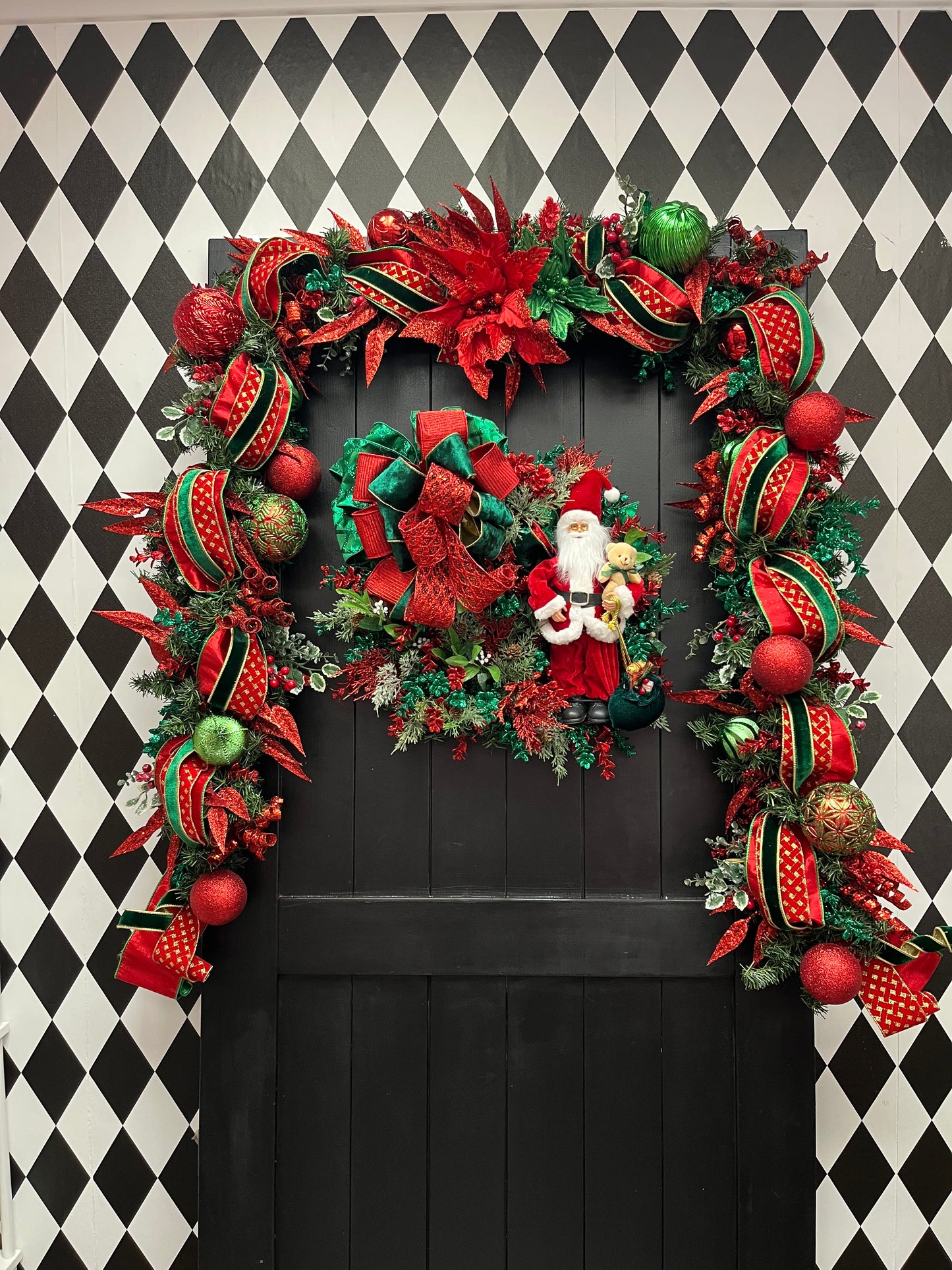 Red and Green Garland.