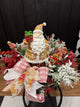 Gingerbread Santa Centerpiece
