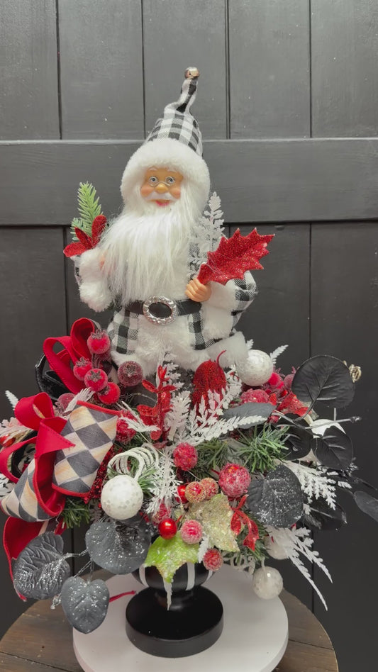 Santa Centerpiece