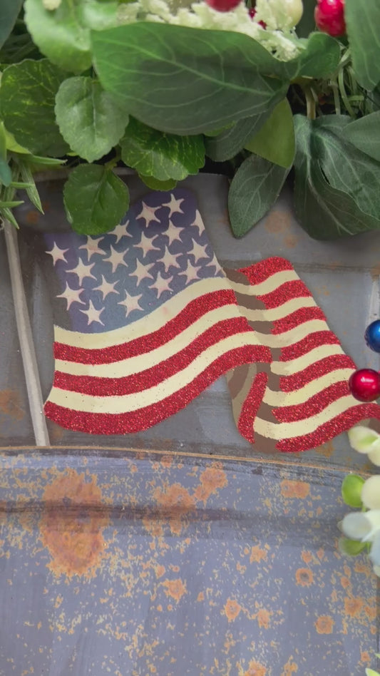 USA Wreath