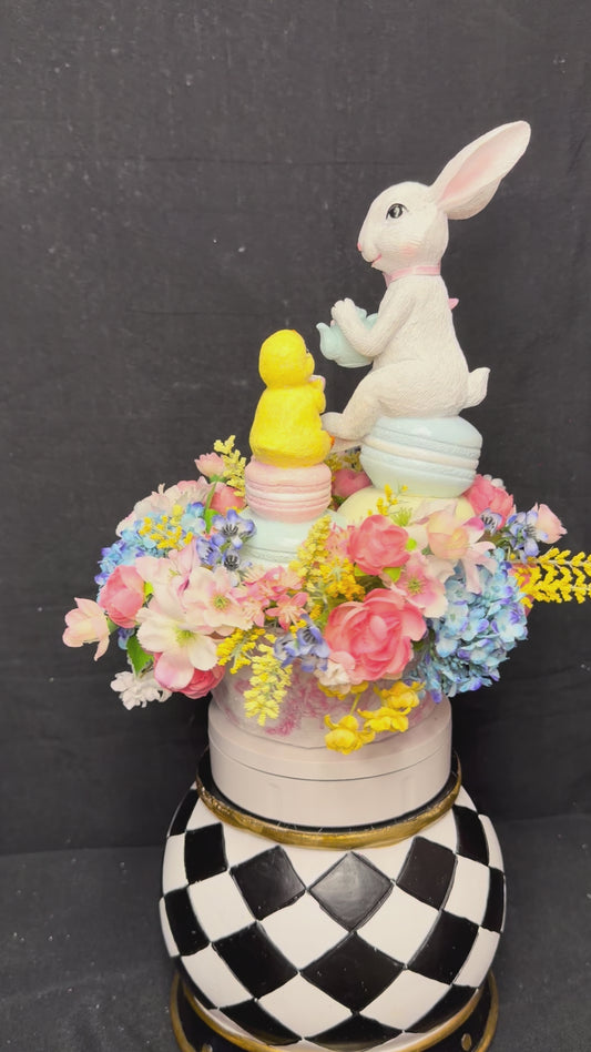 Bunny Tea Party Centerpiece